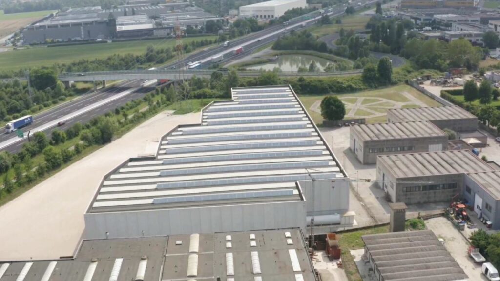 Capannone industriale costruzione