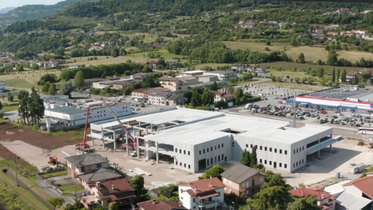 Capannone per centro commerciale